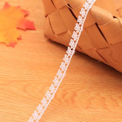 China 0.9 Cm Embroidery Chemical Women Gift Wrapping Strap Polyester Lace Underwear Professional Viable Sexy Mature Garment Accessories for sale