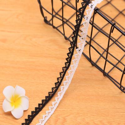 China Viable High Quality 1cm Water Soluble Fabric Chemical Lace Embroidery Gift Decorate Garment Accessory for sale