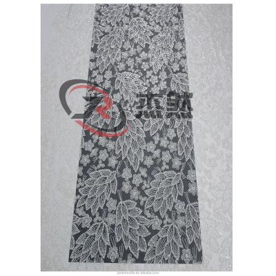 China Factory direct sales breathable custom, high-grade lace tube embroidered fabric, wedding dress for sale