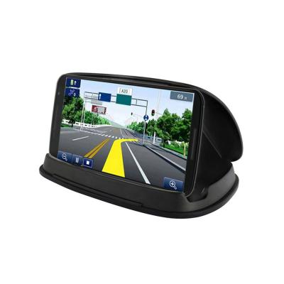 China 5.5-7Inch Car Phone GPS Phone Mount Holder, Universal 5.5-7 Inch Silicone Anti Slip Car Mount Holder Bracket Movable Adjustable Dashboard for sale