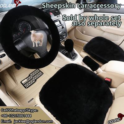 China Car Interior Accessories Fashion Sheepskin Fur Car Interior Accessories And Decoration for sale