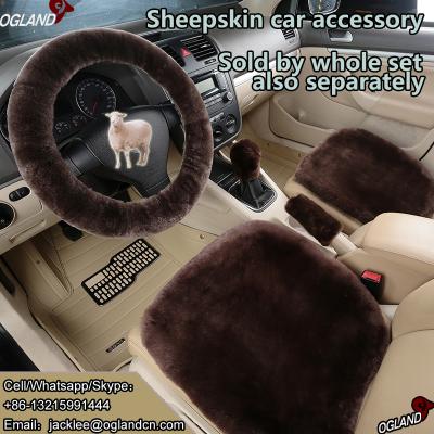 China Car Interior Accessories Woolen Auto Parts For Car Interior Decoration Made Of Factory Comfortable Fashion Soft Sheep for sale