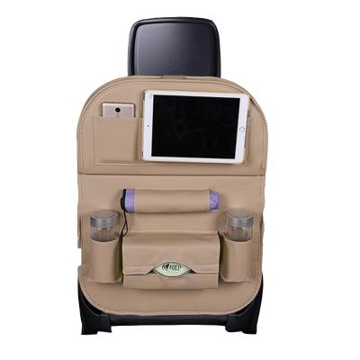 China China Car Backseat Supplier Car Backseat Organizer For Kids Travel With PU Leather Foldable Table Tray Online Shopping Free Shipping for sale