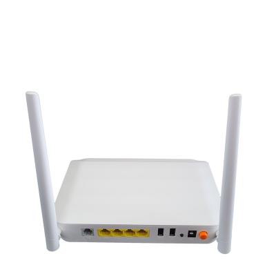 China Original Brand Fiberhome Gpon 4Ge 1Voip 2USB 5G 2.4g Wifi Ftth Ontario 6145d FTTH FTTxFTTB Network ONU WIFI Ontario GPON New for sale