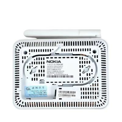 China FTTH FTTxFTTB network wifi 2.4g&5g FTTH NOKIA G-140W-ME 4GE fiber optic dual band router gpon for sale