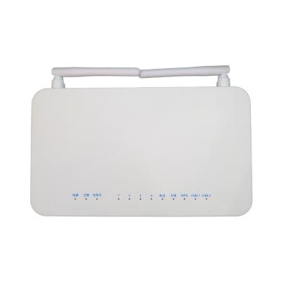 China FTTH FTTxFTTB New ONU F673AV2 5G WiFi GigabitEnglish Network ZTE Firmware 4GE+1Tel+1USB+2.4G+5G Ontario GPON External Antenna FTTH Modem Router for sale