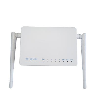 China FTTH FTTxFTTB New ONU F663NV9 WiFi GigabitEnglish Network Firmware 1GE+3FE+1Tel+1USB+2.4GONT GPON ONU External Antenna FTTH Modem Router from ZTE Network for sale