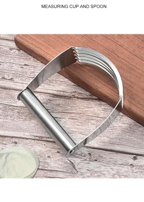 China High Quality Viable Stainless Steel Cake Tools Manual Cutter Mixer Dough Pastry Baking Mixer for sale