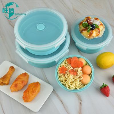 China Freshness Preservation PP Kitchen Transparent Portable Food Containers Set Freezer Air Tight Storage Box Plastic Food Container for sale