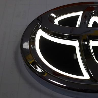 China 5D Car Logo Led Light Car Grille 3D 4D 5d Auto Logo Badge Led Lamp Car Front Logo Marker Lights For Vehicle for sale