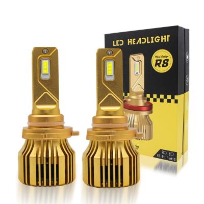 China Aluminum Alloy Factory Supply Real Raych Super Bright 360 Beam Angle Led Headlight 110W R8 CSP Chip Led Bulbs Led Lamps 20000lm for sale