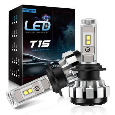 China Wholesale Universal Raych 9006 T1S H1 H3 H11 9005 80W 8000LM LED Color Tube 3000K USA Chip Headlight Bulbs For Auto Lighting System for sale