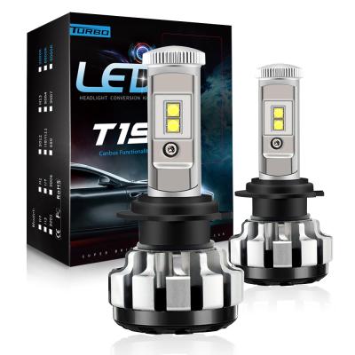 China Universal Newcomer T1S Turbo Led Headlight Raych High Lumen H1 H3 H7 H8 H9 H10 H11 RoHS&CE 80W 8000LM Head Lamp For Head Lamp for sale