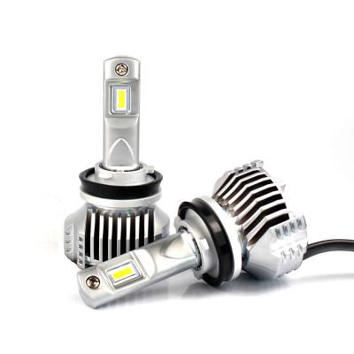 China HB3/4 9012 HIR2 D1S/D2S/D3S/D4S Front Lamps Bulb 6K H8 H9 H11 P12 Aluminum Alloy 1 9006 White 90W 13000LM Car LED Headlight H4 HB2 H7 9005 for sale