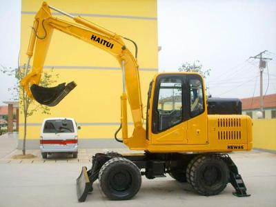 China FEW85 wheel excavator /construction machinery/Heavy Machines/earthmoving equipment for sale