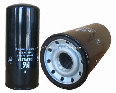 China Komatsu excavator  oil filter  600-211-1231  Genuine parts replacement parts aftersale parts for sale