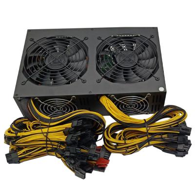 China Desktop Manufacturers Wholesale PSU Server ATX 12 GPU 90+GOLD Power Supply. ATX Power Supply 3000w 3200W 3600w 4000w for sale