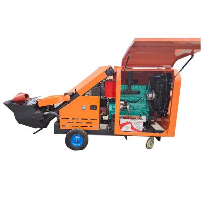 China Building Material Shops small mini size diesel towable cement transfer pump for sale canada usa malaysia price for sale