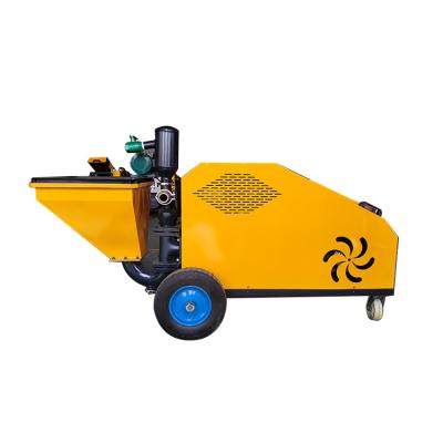 China Mortar spraying compact size diesel portable mortar spray machine plaster board from China supplier for sale