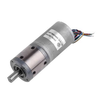 China Totally Enclosed High Torque 100kg Long Life Lawnmower 12v 48v 100w Dc Planetary Gear Brushless Motor for sale