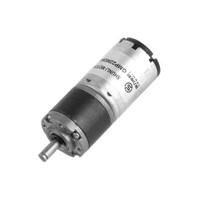 China hot sale drip proof 22mm 24 v dc automatic gates planetary gear motors for sale