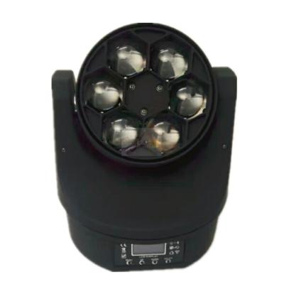 China Hotel Six Pcs Bee Eye Led Wash Disco Lighting Moving Head Stage Light for sale