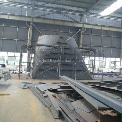 China Steel Frame Fabricated from Power Plant House Steel for sale