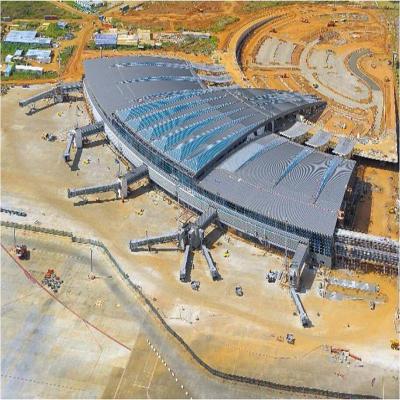 China Airport Long Span Roof Steel Structure For Airport for sale