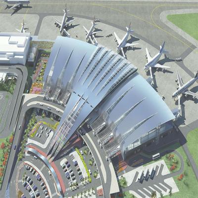 China Professional International Airport Airport Manufacturing Steel Structures Supply for sale