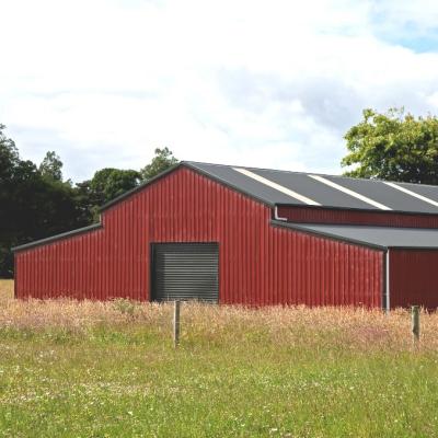 China High quality steel workshop, cheap and quick-assembled steel structure prefab buildings, goat farm shed design, prefab building for sale