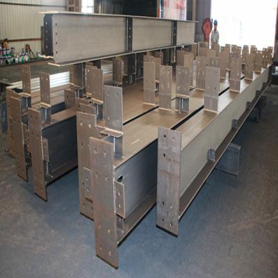 China Frame Section Part Galvanized Steel Structure for sale