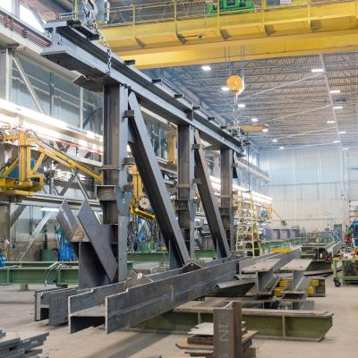 China Frame Part CNC Made Steel Parts Welding Steel Trusses for sale