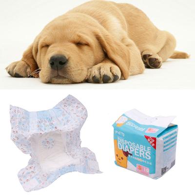 China Viable Disposable Cotton Underwear Diaper Cotton Dog Diaper Pants Physiological Dog Carriers for sale