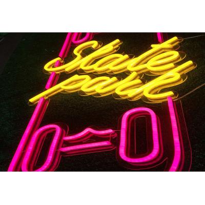 China Acrylic Neon Signs Decoration Flex Led Neon Sign Custom Logo Happy Birthday Better Together Wholesale Long Lasting Durability for sale