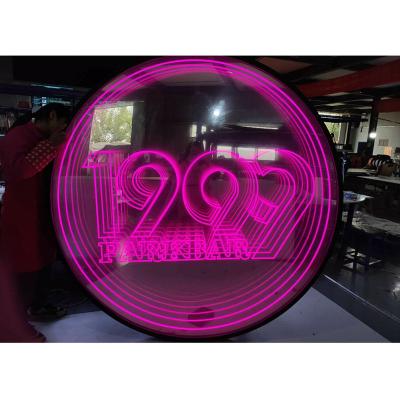 China Long Lasting Durability Outdoor Led Neon Sign Rainbow Lighting Neon Sign Custom Logo Decoration Neon Signs Happy Birthday Better Together Rainbow for sale