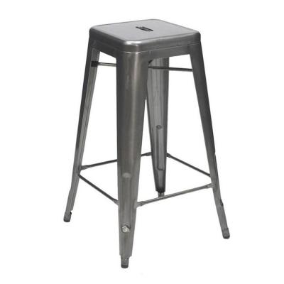 China Traditional Wholesale Vintage Industrial Antique Style Barstool Chair Metal Counter Kitchen Bar Stool for sale