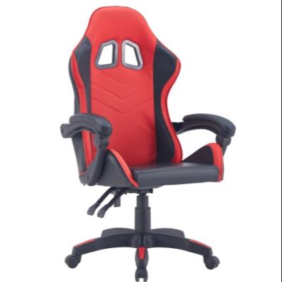 China Adjustable (height) Passive Components Revolving Black Leather Back Reclining Gaming Chair for sale