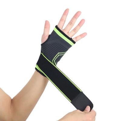 China Adult Adjustable Elastic Comfortable Soft Soft Wrist Brace For Tennis Protector Boxing Sports Protective Breathable Wrist Band for sale