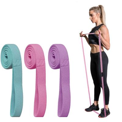 China Latex Hot Sale Pull Up Resistance Band Booty Bands Custom Logo Pull Up Long Resistance Bands for sale