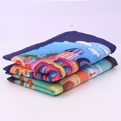 China MuslimFactory's Direct Wholesale Price Washable Ramadan Islamic Gift Electronic Interactive The Small Muslim Children's Prayer Blanket MatAS-MT300 for sale