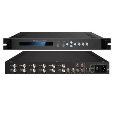 China System 4 Digital TV Head-end ASI Multiplexer and IP Digital TV Video Scrambler for sale