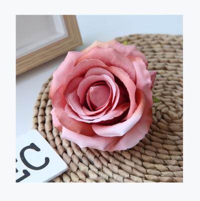 China MGT007 Vivid Looking Wedding Flower Silk Rose Table Flower Real Rose Decoration Silk Rose Artificial Flowers for sale