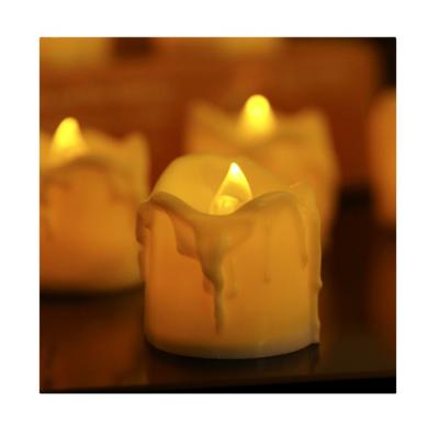 China Best LED TeaLight Led Candle Flameless Candles LZ004 Led Battery Operated Led Candles For Wedding Decoration for sale