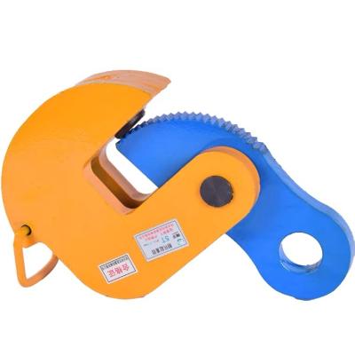 China Heavy Industry DFQ Metal Steel Plate Lifting Clamp Overhead Crane Clamps for sale