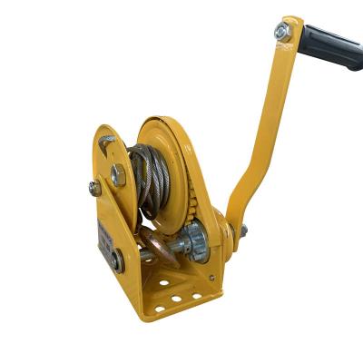 China Promotional Hand Winch Wire Rope Hoist CRANES Electric Wire Manual Hand Winch for sale