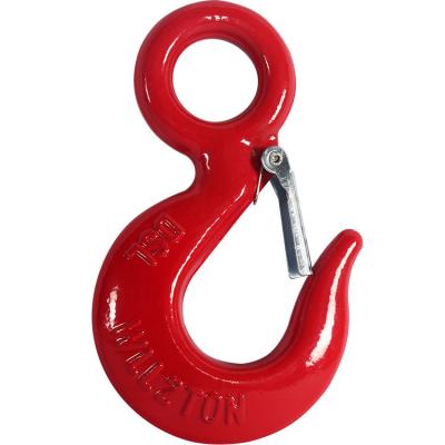 China Heavy Industry Customized European Style Self-Locking Cargo Hook Lifting Hook Rigging for sale