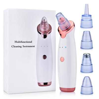 China Deep Suction Diamond Beauty Clean Skin Tool Facial Acne Treatment Blackhead Remover Face Nose Remover T Area Pore Acne Pimple Pimple Removal Vacuum for sale