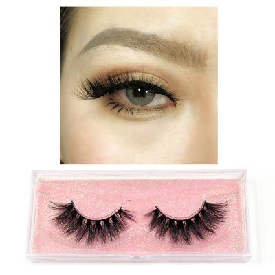 China 25-30 Cruelty Free Handmade Soft 100% Magnetic False Eyelashes Makeup Lashes 3D Mink Lashes Full Strip Lashes Periods Makeup Mink Eyelashes for sale