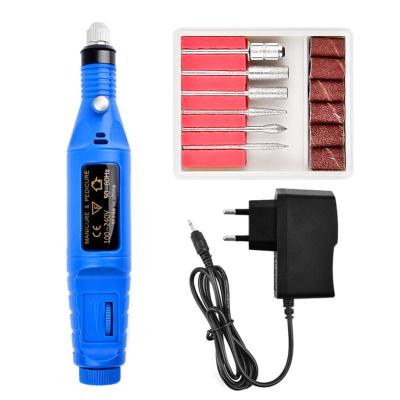 China Durable Electric Nail Drill Machine Set Equipment Grinding Mill For Manicure Pedicure Professional Strong Nail Polish Tool for sale