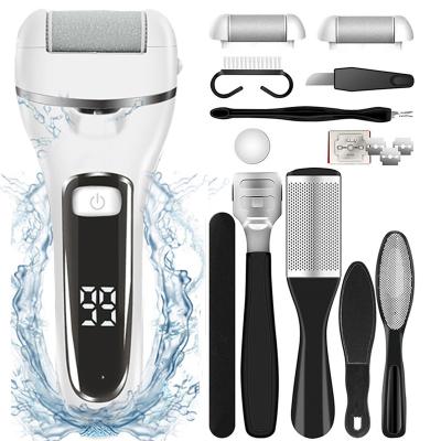 China Professional Convenience Pedicure Foot Folder Electric Callus Remover Pedicure Tools Rechargeable Waterproof Foot Folder Tool Hard Foot Care Skin Remover for sale